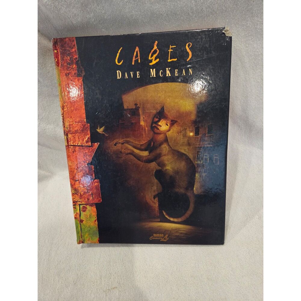 OOP Cages Dave McKean Hardcover HC Graphic Novel NBM ComicsLit